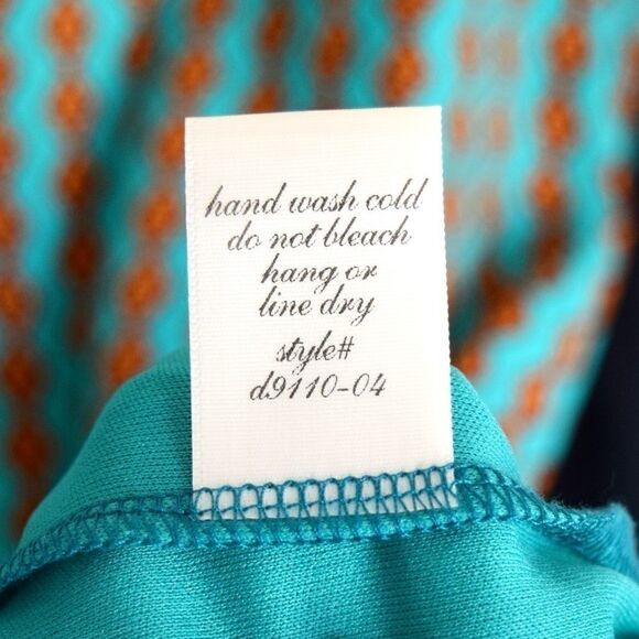 FRANCESCA’S Dress, Blue & Green, Size Small - Picture 8 of 9